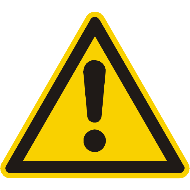 Attention sign